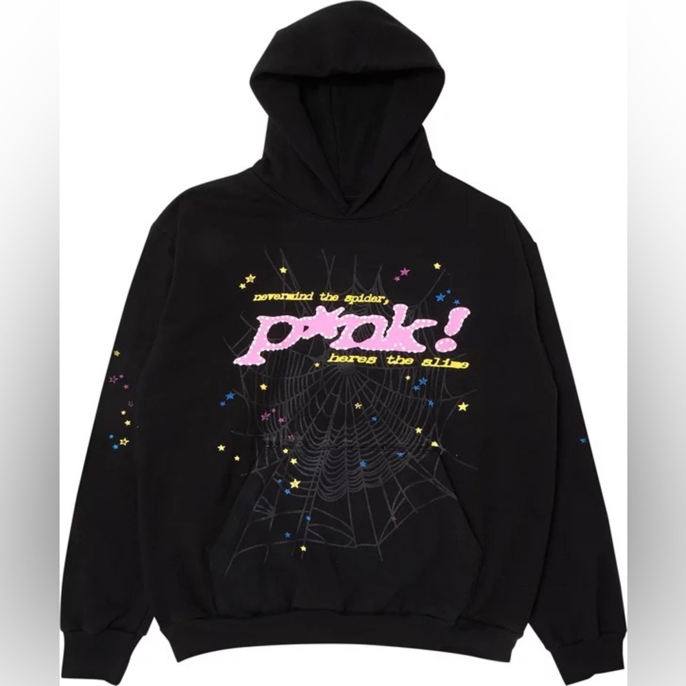 Nevermind the Spider Hoodie Black